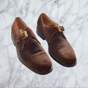 Vintage Bruno Magli Brown Suede Men’s 10M